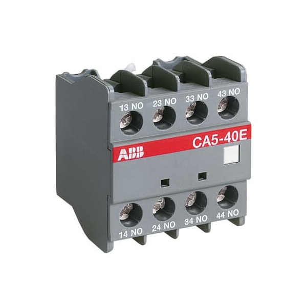 CA5-22M, AUX BLK, 2NO-2NC, PK 2